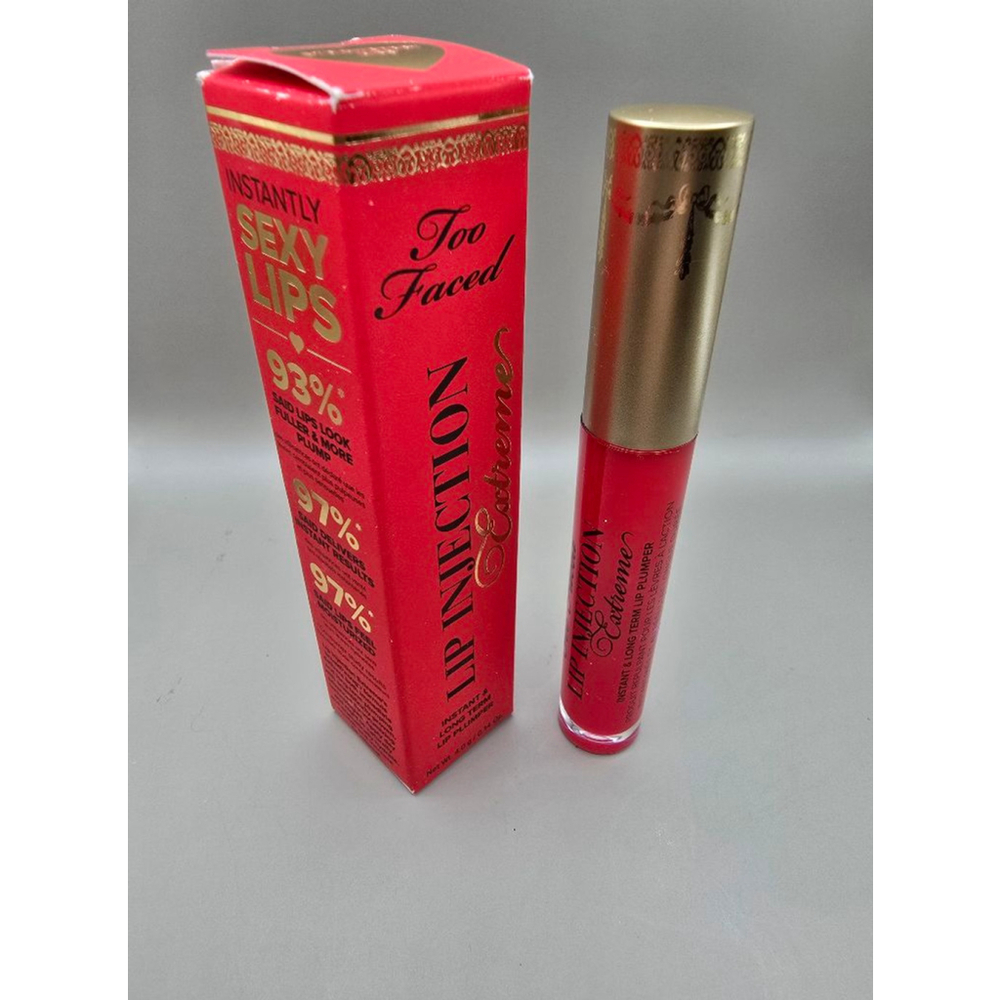 Too Faced Lip Injection Extreme Lip Plumper - Strawberry Kiss, NIB
